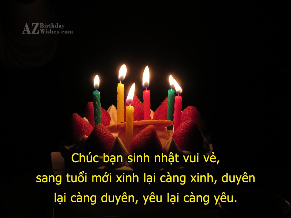  Birthday Wishes In Vietnamese Birthday Images Pictures 