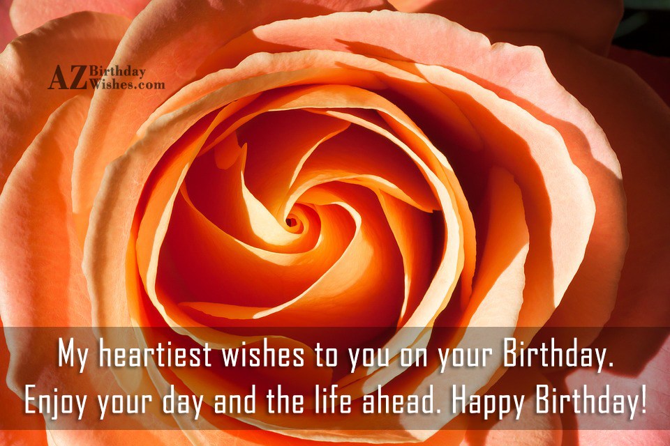 Birthday Wishes With Roses - Birthday Images, Pictures 