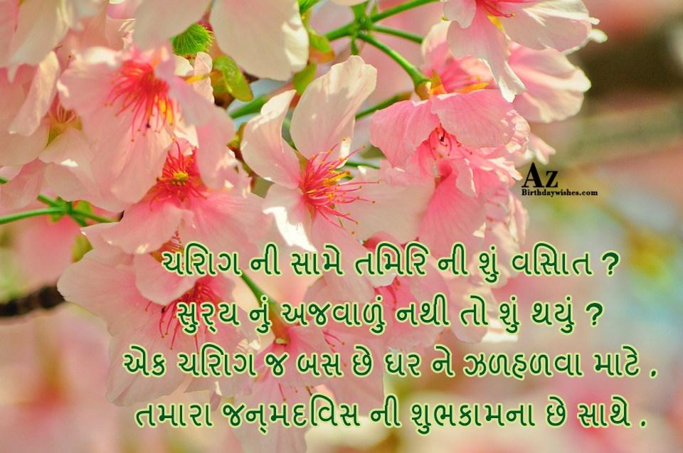 Birthday Wishes In Gujarati - Birthday Images, Pictures ...