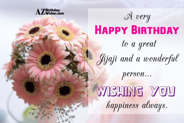 Birthday Wishes For Jiju, Jija Ji - Page 5
