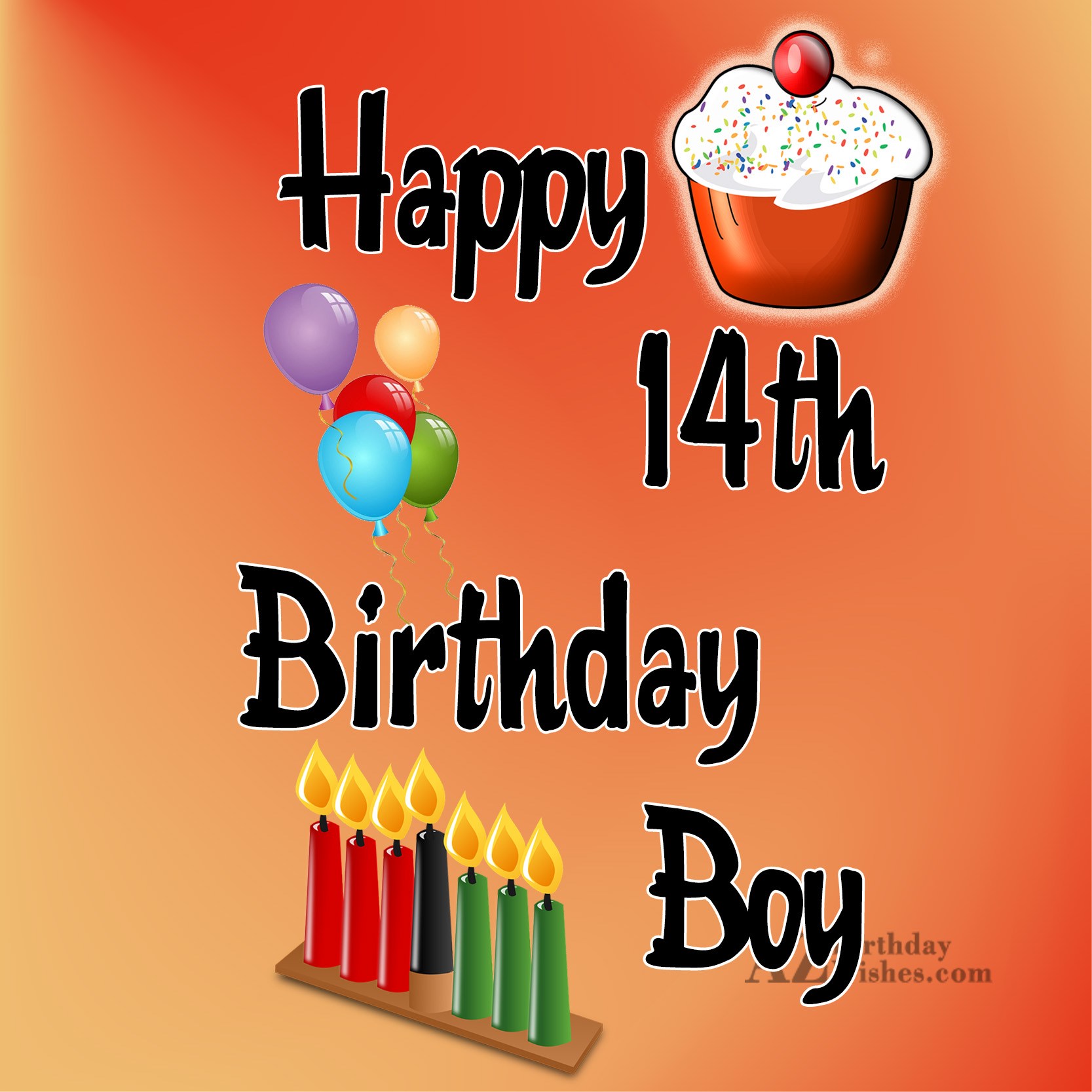 Happy 14th Birthday Boy AZBirthdayWishes