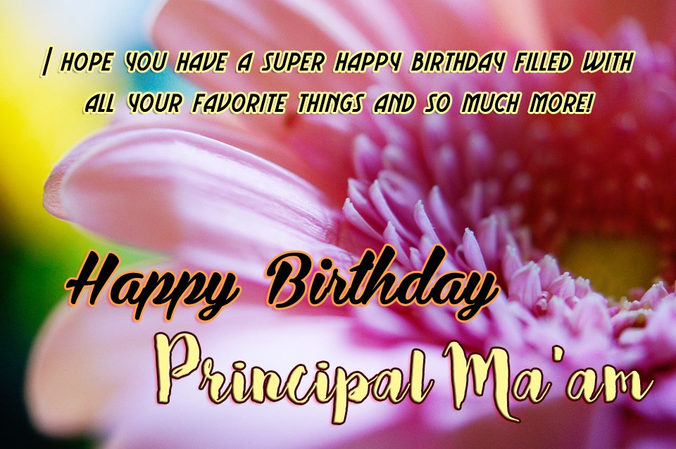 Birthday Wishes to Principal Mam… - AZBirthdayWishes.com
