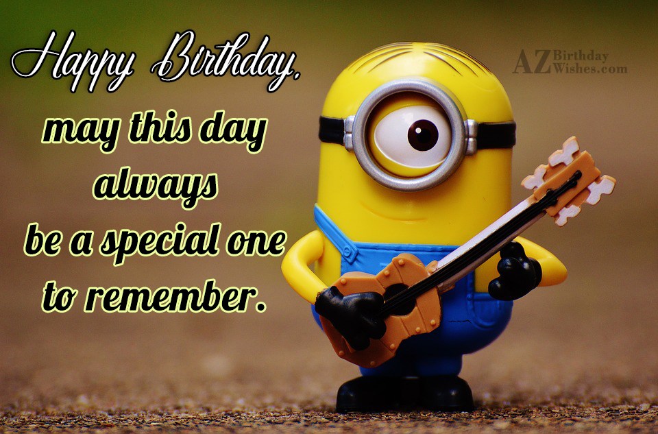 Birthday wishes With Minions - Birthday Images, Pictures ...