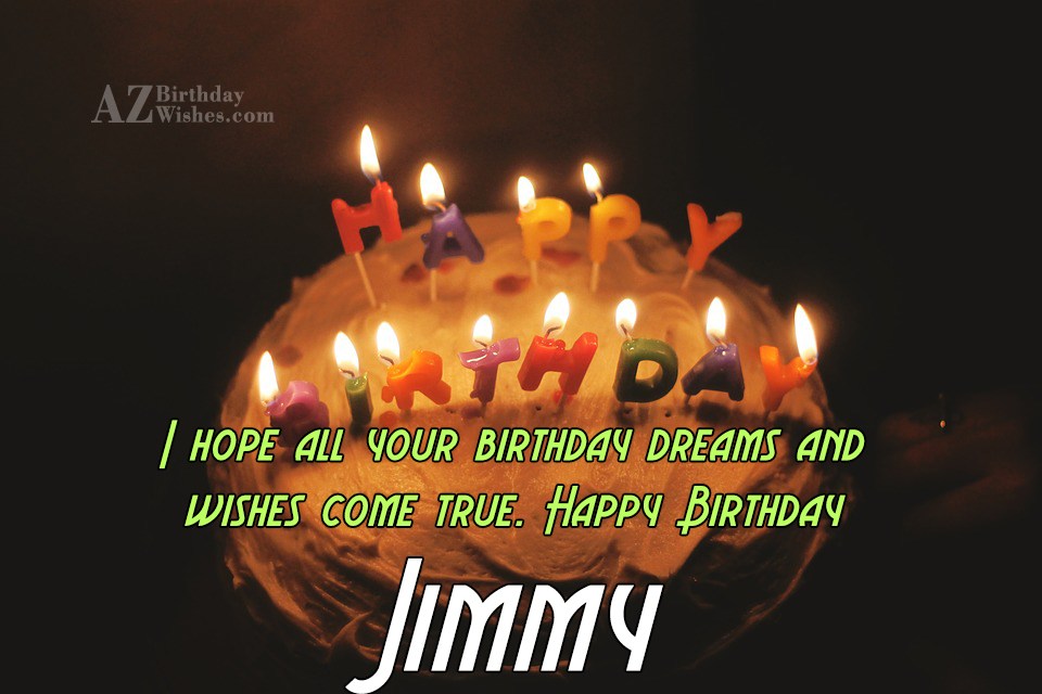 Happy Birthday Jimmy - AzbirthDaywishes BirthDaypics 26210